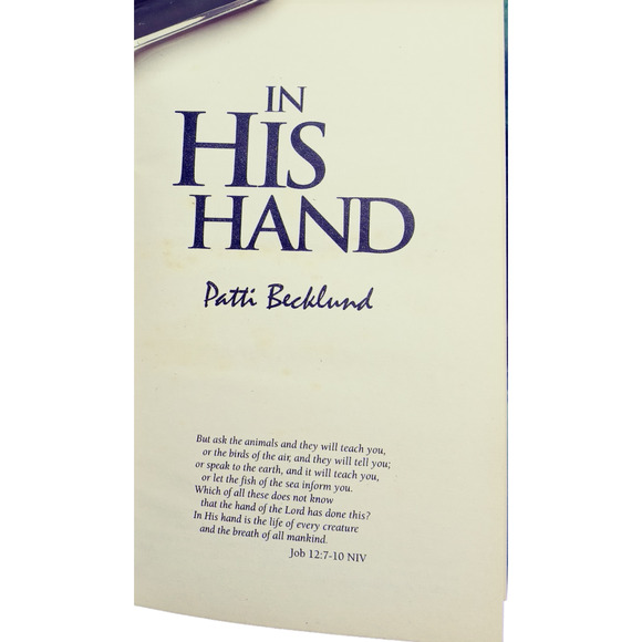 📖 In His Hand Journal | Patti Becklund | Faith & Reflection ✨RARE Hard-to-Find - Picture 7 of 9